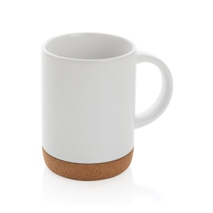 Mug 280ml en céramique avec base en liège 14