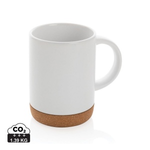 Mug 280ml en céramique avec base en liège 3