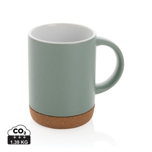 Mug 280ml en céramique avec base en liège 6