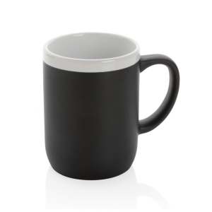Mug 300ml en céramique avec bord blanc 7