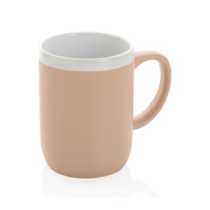 Mug 300ml en céramique avec bord blanc 32