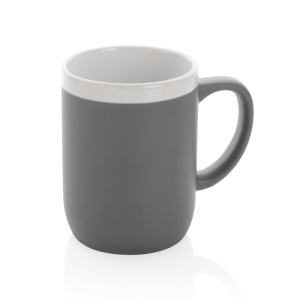 Mug 300ml en céramique avec bord blanc 14