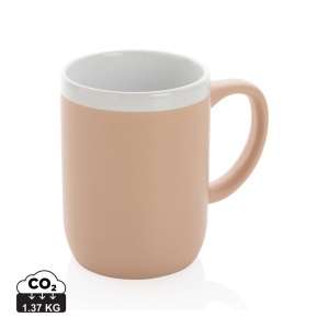 Mug 300ml en céramique avec bord blanc 6