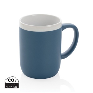 Mug 300ml en céramique avec bord blanc 4