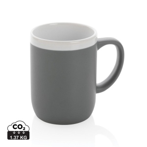Mug 300ml en céramique avec bord blanc 3
