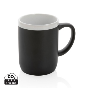 Mug 300ml en céramique avec bord blanc 2