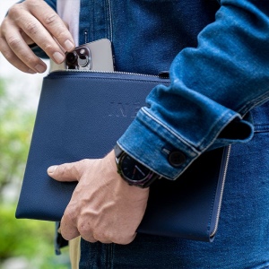 INE Laptop 14/15" - Pochette en cuir recyclé 10
