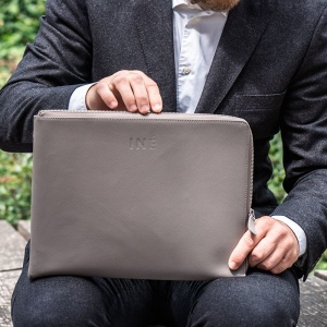 INE Laptop 14/15" - Pochette en cuir recyclé 13