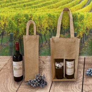 Sac Jute 1 bouteille 2
