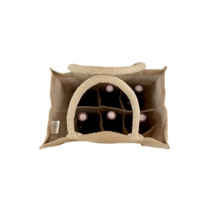 Sac Jute 6 bouteilles 2