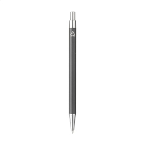 Stylo à bille à encre bleue avec un corps mince en déchets d'aluminium 16
