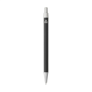 Stylo à bille à encre bleue avec un corps mince en déchets d'aluminium 14