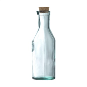 Bouteille d'eau décorative avec bec verseur en verre de qualité robuste, 100% recyclé 4
