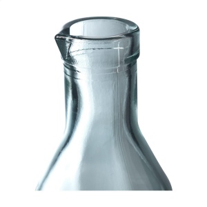 Bouteille d'eau décorative avec bec verseur en verre de qualité robuste, 100% recyclé 6