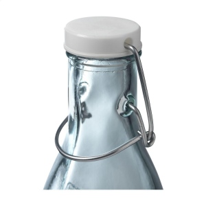 Bouteille décorative à bouchon mécanique fabriquée en verre de qualité robuste, 100% recyclé 6