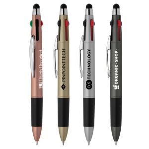 Quattro Softy Métallique multi-encres avec stylet (+Sérigraphie)