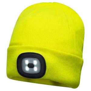 Bonnet beanie avec led 4