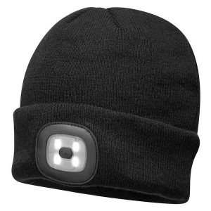Bonnet beanie avec led