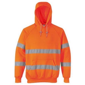 Sweatshirt hi-vis à capuche