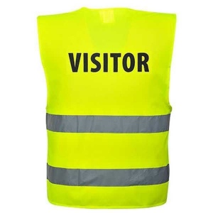 Gilet hi-vis visitor