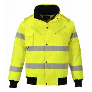 Blouson bomber hivis 3 en 1 2