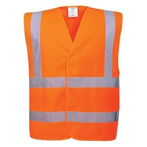 Gilet hi-vis baudrier