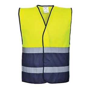 Gilet hi-vis bicolore