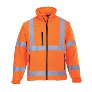 Blouson hivis softshell