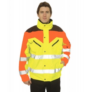 Blouson contrast plus