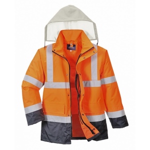 Parka hi-vis bicolore