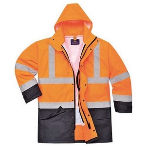 Parka bicolore executive