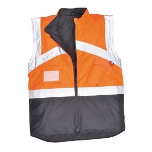 Gilet hivis bicolore