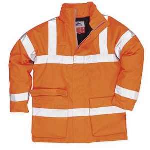 Parka hi-vis respirant