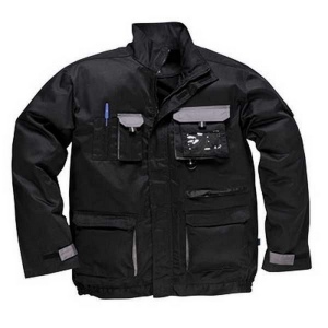 Blouson texo contrast 2