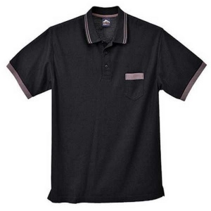 Polo texo contrast
