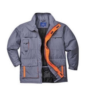 Parka texo contrast