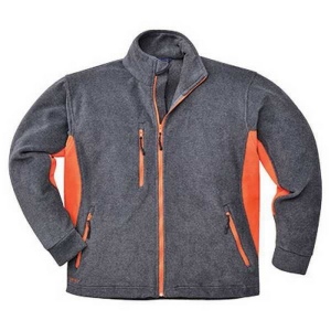 Blouson polaire bicolore 2