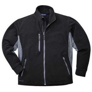 Blouson polaire bicolore