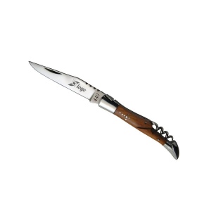 Couteau 'Tradition', 11cm, tire-bouchon, olivier 4