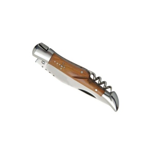 Couteau 'Tradition', 11cm, tire-bouchon, olivier 5