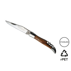 Couteau 'Tradition', 11cm, tire-bouchon, olivier 2