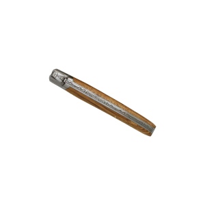 Couteau 'Tradition', 11cm, frêne exotique (avec étui) 6