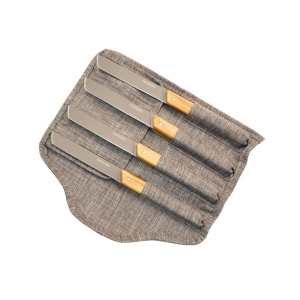 Set de 4 couteaux de table 'Stavanger', olivier 3
