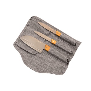 Set de 3 couteaux de cuisine 'Stavanger', olivier 3