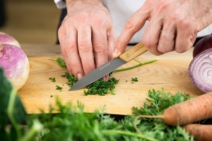 Set de 3 couteaux de cuisine 'Stavanger', olivier 9