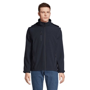 Softshell capuche et manches amovibles - FALCON 3IN1