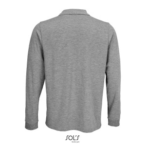 Polo unisexe manches longues polycoton - PRIME LSL 24