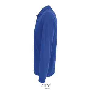 Polo unisexe manches longues polycoton - PRIME LSL 28