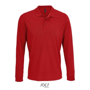 Polo unisexe manches longues polycoton - PRIME LSL 11