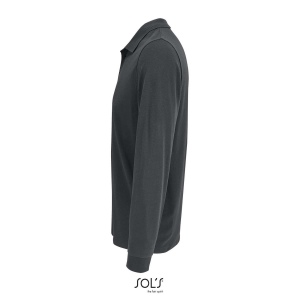 Polo unisexe manches longues polycoton - PRIME LSL 33